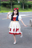 叮當(dāng)貓洛麗塔女童白雪公主裙夏季2025新款兒童裙子夏裝洋氣小女孩連衣裙 9910香檳色-短袖 130 曬單實拍圖