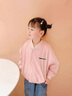 G. DUCKKIDS童裝女童外套春秋2025新款兒童衣服洋氣卡通印花女寶寶長(zhǎng)袖夾克衫 粉色 90 尺碼1~2歲【 80-90cm】 曬單實(shí)拍圖
