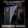 霸時(shí)代適用 華為mate x6手機殼mateX6典藏版保護套電鍍素皮中軸折疊屏防摔高端簡(jiǎn)約商務(wù)女男款皮套尊貴黑 曬單實(shí)拍圖