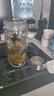 明霞玻璃杯帶茶隔雙層高硼硅玻璃水杯茶水分離車載杯子男泡茶杯 曬單實(shí)拍圖