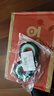 墨頓 適用繽特力Plantronics UC B825耳機套B825M C5210  5200頭戴耳罩Focus 2耳麥皮套替換海綿套配件 【帶海綿】黑色打孔紅網(wǎng)一對 曬單實拍圖
