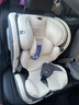 Heekin德國 兒童安全座椅汽車用0-4-12歲嬰兒寶寶360度旋轉(zhuǎn)ISOFIX硬接口 尊享灰(遮陽棚+上拉帶+側(cè)保護(hù)) 曬單實(shí)拍圖