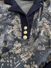 雅鹿品牌媽媽秋裝洋氣運動(dòng)服套裝2025新款中老年女秋季大碼上衣兩件套 藏青色 4XL (建議125-140斤) 曬單實(shí)拍圖