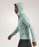 ARC'TERYX始祖鳥 KYANITE LIGHTWEIGHT HOODY 舒適 男子 抓絨衫 STONE GREEN/原石綠 M 曬單實(shí)拍圖