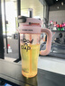 物生物（RELEA）水杯女大容量tritan塑料杯夏吸管杯子冰霸杯學(xué)生水壺茶杯生日禮物 曬單實拍圖