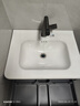 京物水龍頭全銅可升降抽拉式衛(wèi)生間PEX內(nèi)管龍頭冷熱面盆浴室柜龍頭 E款小叮當(dāng)槍灰【59銅+陶瓷閥芯】 配60cm冷熱304進(jìn)水管 曬單實(shí)拍圖