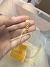 千葉珠寶黃金足金鑲嵌鋯石吊墜時(shí)尚簡(jiǎn)約送女友禮物計(jì)價(jià)吊墜女神節(jié)禮物 黃金鋯石吊墜/支持多退少補(bǔ) 金重約1.69g/含工費(fèi) 曬單實(shí)拍圖