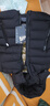 高梵黑金鵝絨服機(jī)能2倍暖2024年新款男士冬季厚外套 高定騎士黑 M  曬單實(shí)拍圖