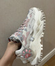 FILAFUSION斐樂女鞋趙露思同款硬糖厚底老爹鞋25年夏季新款休閑運(yùn)動鞋 【貓爪】奶白/薄霧灰-GC 36 曬單實(shí)拍圖