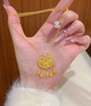 瑞諾黃金瓔珞鎖吊墜女士新款999足金新中式鎖包項(xiàng)鏈生日禮物送女朋友 勿拍/精美包裝定金 曬單實(shí)拍圖