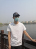 Shiftend帽子男士新款夏季薄防曬遮陽戶外中年前進(jìn)鴨舌帽太陽速干貝雷帽 深灰 曬單實(shí)拍圖