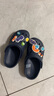 卡駱馳（CROCS）貝雅兒童洞洞鞋男女童戶(hù)外包頭沙灘鞋拖鞋/207013/207012 深藍色-410 29 (175mm) 曬單實(shí)拍圖
