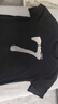 真維斯（Jeanswest）短袖t恤男純棉2025春夏新款青少年半截袖美式高街重磅潮牌打底衫 黑色(運動(dòng)柒) L (175) (收藏加購優(yōu)先發(fā)) 曬單實(shí)拍圖