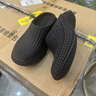 卡賓4D打印拖鞋男夏季官方正品包頭休閑半拖洞洞鞋鏤空透氣防滑沙灘鞋 黑色 41 曬單實拍圖