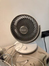 夏普（SHARP)小風鈴空氣循環(huán)扇電風扇家用小型桌面臺式宿舍臥室辦公室靜輕音抑菌扇葉搖頭臺扇PJ-CA230B-A 曬單實拍圖
