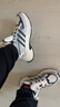 阿迪達(dá)斯 （adidas）元禧男鞋 25夏季新款運(yùn)動(dòng)老爹鞋低幫防滑耐磨透氣休閑鞋跑步鞋 JQ0255/元禧鞋/白/黑/主推 41 曬單實(shí)拍圖