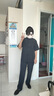 羅蒙父親節(jié)唐裝男中老年人中式國(guó)風(fēng)夏季衣服爺爺短袖爸爸夏裝套裝禮物 藏青色 套裝【短袖+長(zhǎng)褲】 S /165/39 推薦95-120斤 曬單實(shí)拍圖