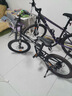 鳳凰兒童折疊山地車(chē)自行車(chē)男孩青少年初中小學(xué)生山地車(chē)中大童女孩單車(chē) 鋁架/水墨黑【禧瑪諾變速】 20寸【建議身高130-155cm】 曬單實(shí)拍圖