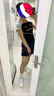 迪卡儂（DECATHLON）羽毛球鞋女款排球鞋防滑減震成人訓練優(yōu)雅白5084325 曬單實(shí)拍圖