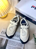 斐樂(lè)（FILA）官方女鞋運(yùn)動(dòng)鞋2025秋季新款彩石鞋薄底鞋休閑鞋德訓(xùn)鞋 甜玉米黃/黑-SB 36 曬單實(shí)拍圖