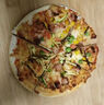 展藝披薩半成品早餐速食牛肉匹薩餅空氣炸鍋烘焙食品pizza 【任選5件】黑椒牛肉披薩 180g 曬單實(shí)拍圖