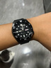 精工（SEIKO）5號(hào)水鬼系列彩水鬼機(jī)械夜光100米防水運(yùn)動(dòng)潮流男表七夕送禮 神秘黑盤SRPD65K1 曬單實(shí)拍圖