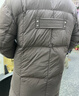 獨束大碼女裝中長款連帽簡約立領羽絨服女冬裝新款寬松保暖羽絨外套 棕色 M (尺碼：1) 曬單實拍圖