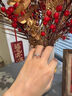 DRLS莫桑鉆戒一克拉戒指女求婚指環(huán)結婚情侶對戒生日七夕禮物送女友 通靈款1克拉 閉口(女款9-20)/（男款14-25） 曬單實(shí)拍圖