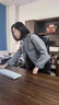 妤遇（YUUZYUUS）品牌女裝小香風(fēng)短外套女2025春秋新款小個(gè)子氣質(zhì)名媛粗花呢上衣 咖藍(lán)色 M 100-110斤 曬單實(shí)拍圖