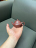 紫來順宜興原礦紫泥一人用小茶壺高端梨式壺手工小容量紫砂壺功夫泡茶壺 梨式壺（單壺） 120ml 曬單實(shí)拍圖