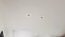 歐普（OPPLE）筒燈Ra95高顯色防眩LED天花燈孔燈嵌入式鋁材5瓦 開孔7.5-7.8cm 曬單實(shí)拍圖