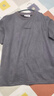 杰克·瓊斯（JACK&JONES）男裝復(fù)古簡(jiǎn)約舒適基礎(chǔ)百搭哥特字母飛鳥(niǎo)寬松圓領(lǐng)短袖T恤男 石雕灰E05 M (175) 曬單實(shí)拍圖