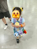 SHUKIKU樂兜兜兒童公仔雙肩包幼兒園書包小學生防潑水背包 海鹽茄紫 S+ 曬單實拍圖
