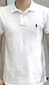 RRL美國拉夫勞倫純棉polo衫男士商務(wù)休閑短袖T恤翻領(lǐng)小馬標(biāo)刺繡男裝 Polo白色黑籃小標(biāo) L 建議145-165斤 曬單實拍圖