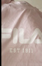 FILA 斐樂官方男女同款針織T恤2025年夏季純棉寬松休閑情侶短袖t恤 曬單實拍圖