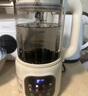 AUX奧克斯破壁機(jī)家用多功能免濾豆?jié){機(jī)全自動(dòng)免煮2025新款榨汁機(jī)五谷雜糧小型破壁機(jī)磨粉輔食機(jī)料理機(jī) 彩屏款【16葉精鋼刀頭+抑菌防糊】米白色 曬單實(shí)拍圖