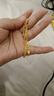 曼舒愛(ài)黃金手鏈男女款足金999經(jīng)典馬鞭手鏈霸氣老板鏈送男友情人節禮物 8.05克(約長(cháng)17.5cm 面寬4.6mm) 曬單實(shí)拍圖