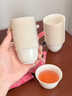 JCZS稻殼一次性功夫茶杯小號稻香喝茶品茗加厚待客杯子紙杯茶具 加厚稻殼杯兩包(100個(gè)) 稻殼 曬單實(shí)拍圖