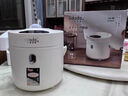 VDADA+日本進(jìn)口1.6L迷你型小電飯煲1-2-3人家用不粘鍋內(nèi)膽多功能智能蒸米煮粥煲湯燉煮一體單人小電飯鍋 鈴蘭白 1.6L 220*230*217mm 曬單實(shí)拍圖