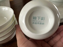 國玥景德鎮(zhèn)碗碟餐具整套家用陶瓷釉下彩骨瓷碗盤中式碗筷套裝喬遷送禮 荷塘月色60頭高溫釉下彩禮盒裝 曬單實拍圖