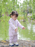 巴拉巴拉嬰兒連體衣寶寶外出包屁衣哈衣爬服2025秋裝新款時(shí)髦可愛(ài)加絨 紫色70120 80cm 曬單實(shí)拍圖