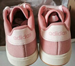 adidas「面包鞋」GRAND COURT BASE 00s休閑低幫板鞋男女阿迪達(dá)斯   粉色/清澈粉/漢玉白   37 曬單實(shí)拍圖