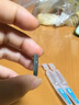 中國黃金（CHINA GOLD）玉翡翠戒指女冰種藍水指環(huán)玉石素圈尾七夕情人節(jié)禮物送女朋友老婆 翡翠戒指【9碼】 曬單實拍圖