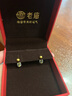 老廟黃金耳釘古韻金耳飾古法工藝小金豆生日禮物送女友 曬單實拍圖