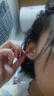 蘇十六999銀耳環(huán)女養(yǎng)耳洞素圈耳骨環(huán)耳扣高級感耳釘耳圈耳飾生日禮物女 999足銀耳圈10mm一對 曬單實拍圖
