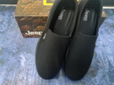 Jeep吉普男鞋春季2026新款老北京布鞋男透氣軟底一腳蹬男鞋套腳懶人鞋 黑色 41 曬單實(shí)拍圖