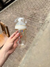bebebus鉆光奶瓶3-6個月300ml新生兒寶寶ppsu偏心仿母乳防脹氣防嗆奶瓶 曬單實(shí)拍圖
