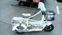 金箭電動自行車小金米S 48V12Ah鉛酸電池續(xù)航45公里上班代步小電驢電瓶車 白色 曬單實拍圖