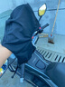 摩多狼（MOTOWOLF）摩托車頭套夏季冰絲男面罩女四季防曬擋風(fēng) FM1頭套短款 黑色 曬單實(shí)拍圖