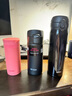 膳魔師（THERMOS）保溫杯500ml男女士?jī)和悠呦η槿斯?jié)教師節(jié)禮物JNL-503炫酷黑 曬單實(shí)拍圖